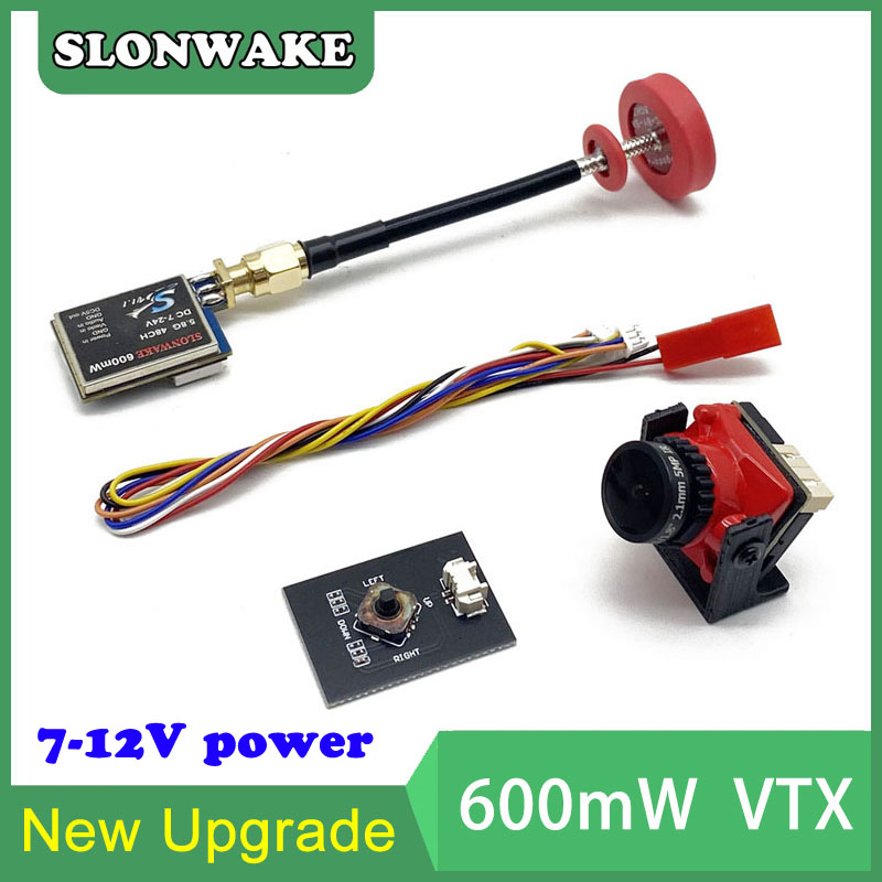 Fpv Camera - 5.8g 48ch 600mw ajustável VTX-CAM fpv