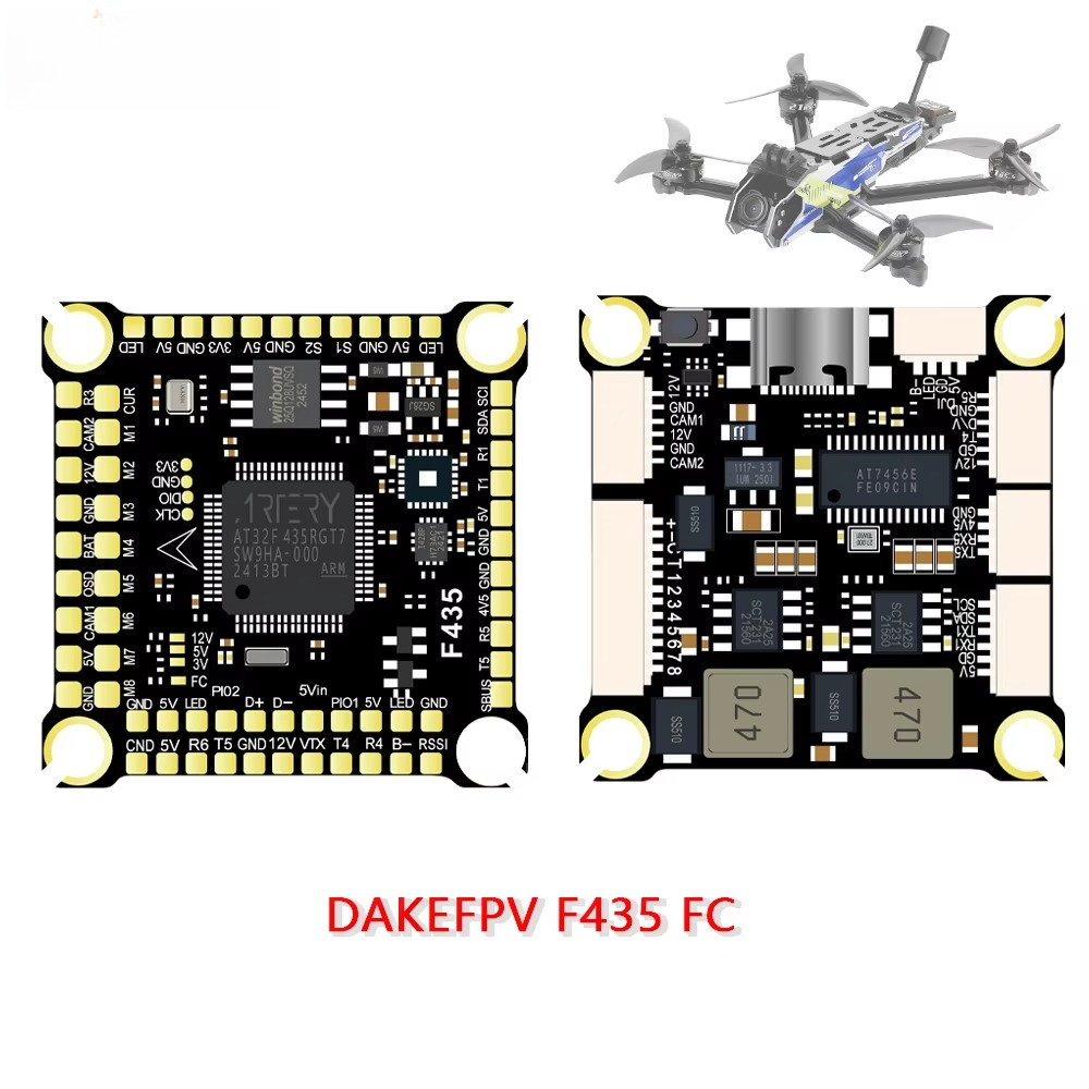 Betaflight Fc - Controlador de Voo DAKEFPV F435 3-12S