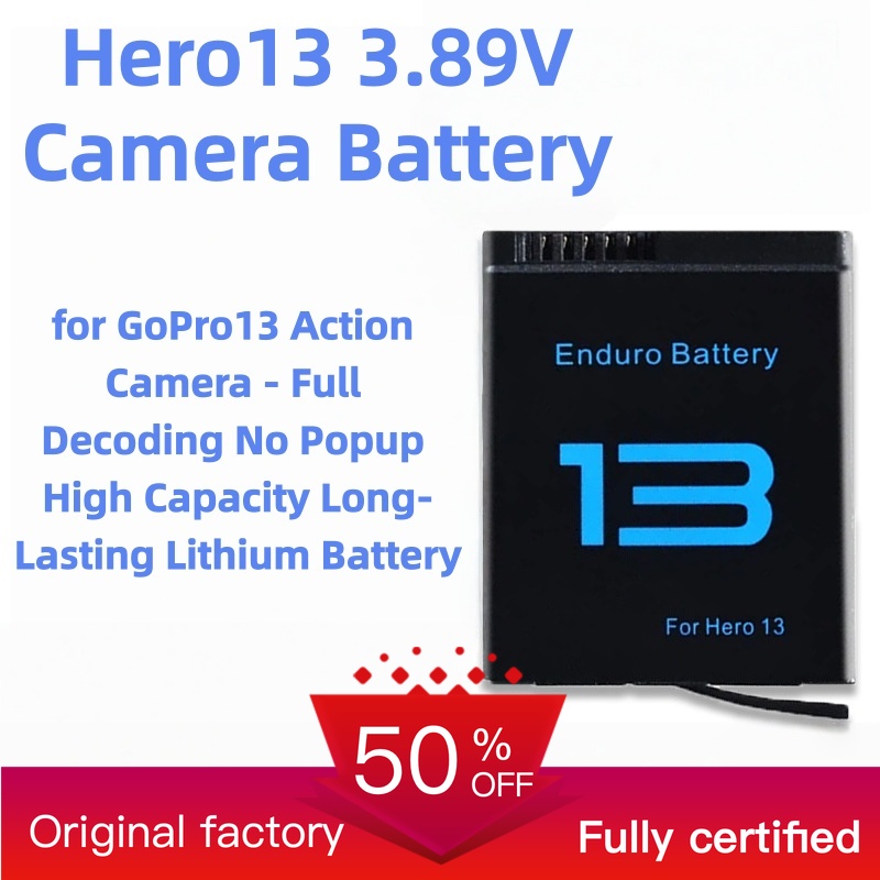 Drone - Bateria de Câmera Hero13 3.89V para