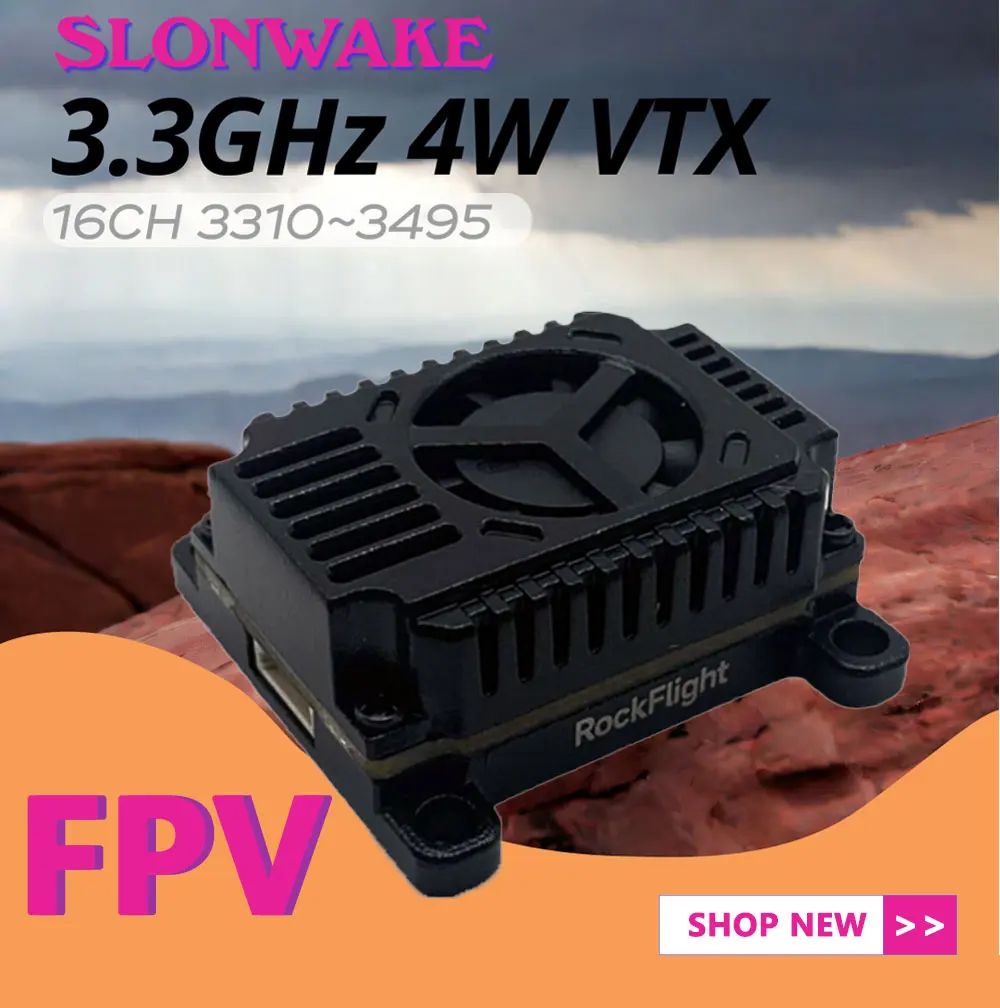 Transmissor de Vídeo VTX SLONW - Rc Transmitter avaliação e preço