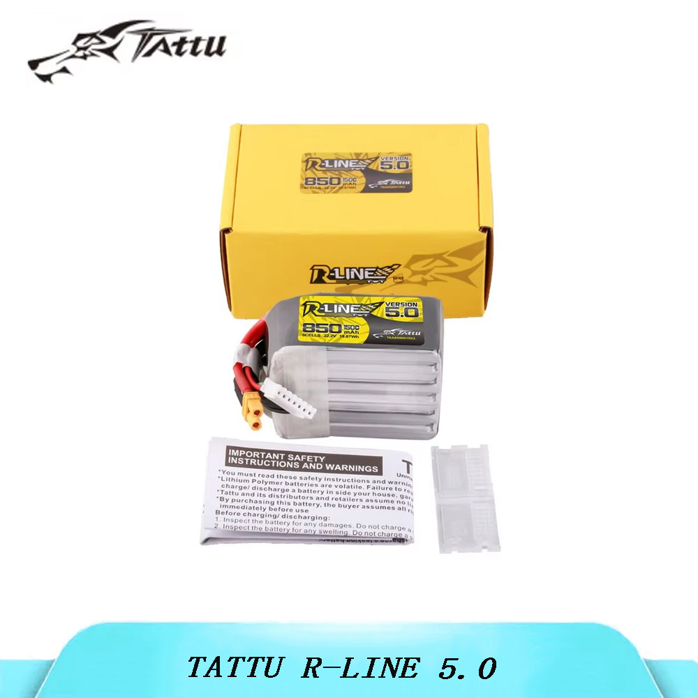 Bateria Lipo TATTU R-LINE 5.0  - Lipo Battery 4S avaliação e preço