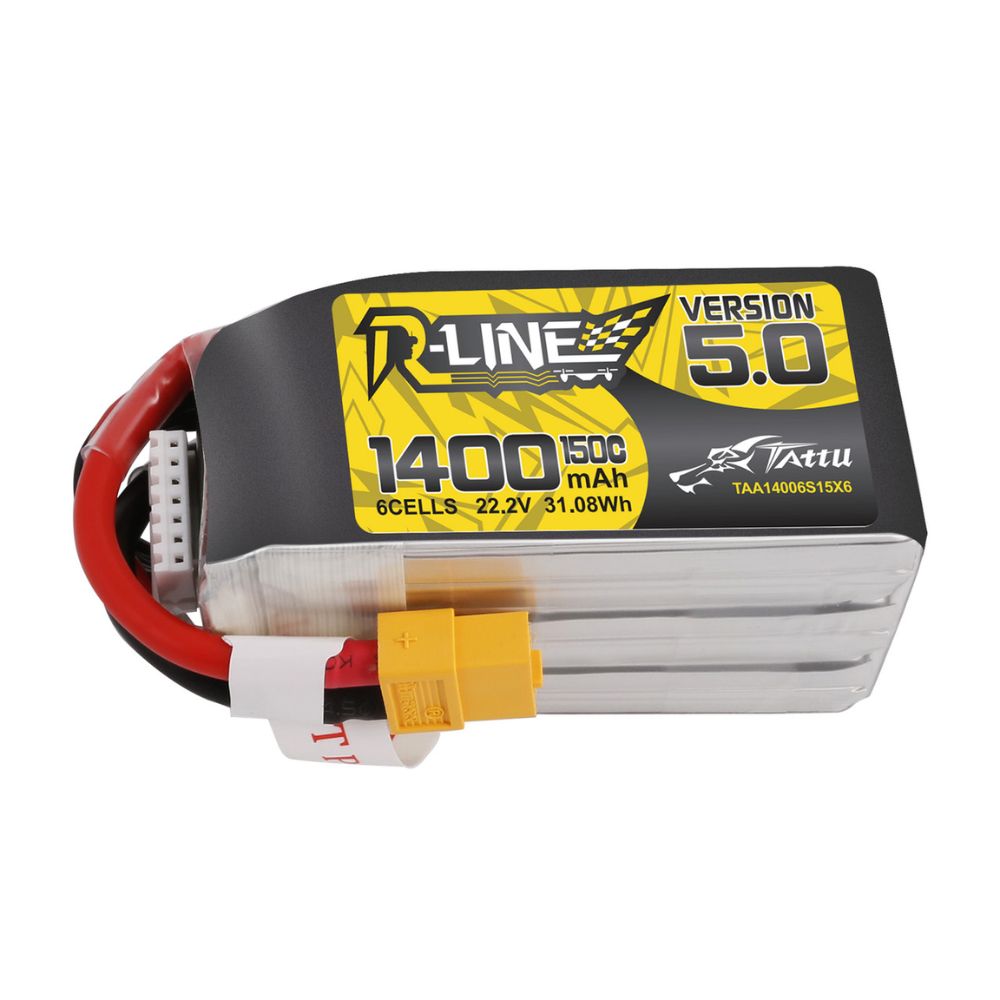 Bateria Lipo TATTU R-LINE 5.0  - Lipo Battery 4S avaliação e preço