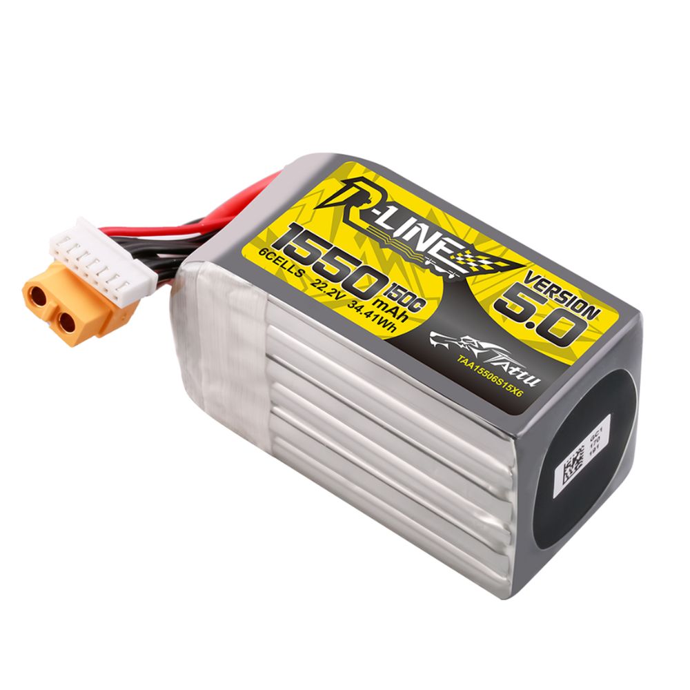 Bateria Lipo TATTU R-LINE 5.0  - Lipo Battery 4S avaliação e preço