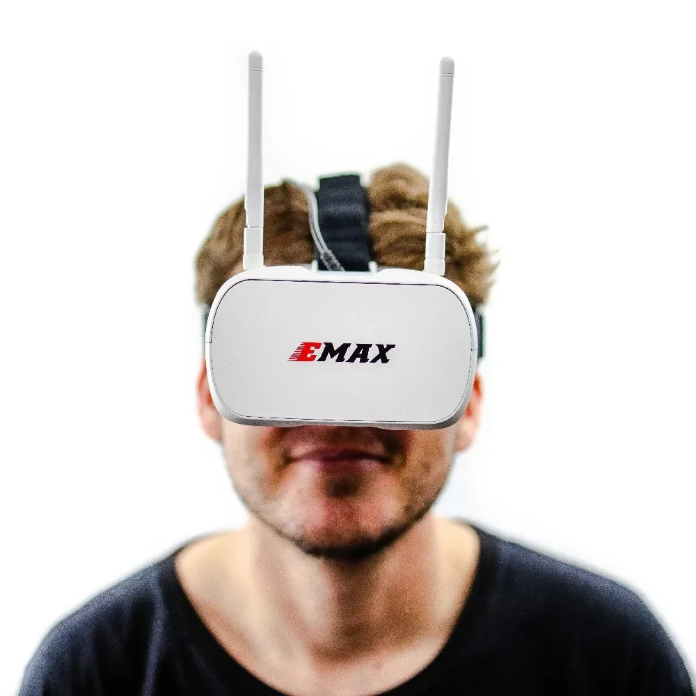 Óculos FPV Emax 5.8G 48CH Tiny - Fpv Goggles avaliação e preço