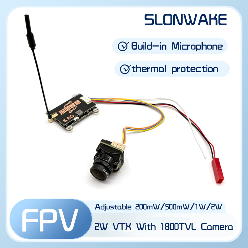 Transmissor VTX SLONWAKE 5.8G  - Fpv Camera avaliação e preço