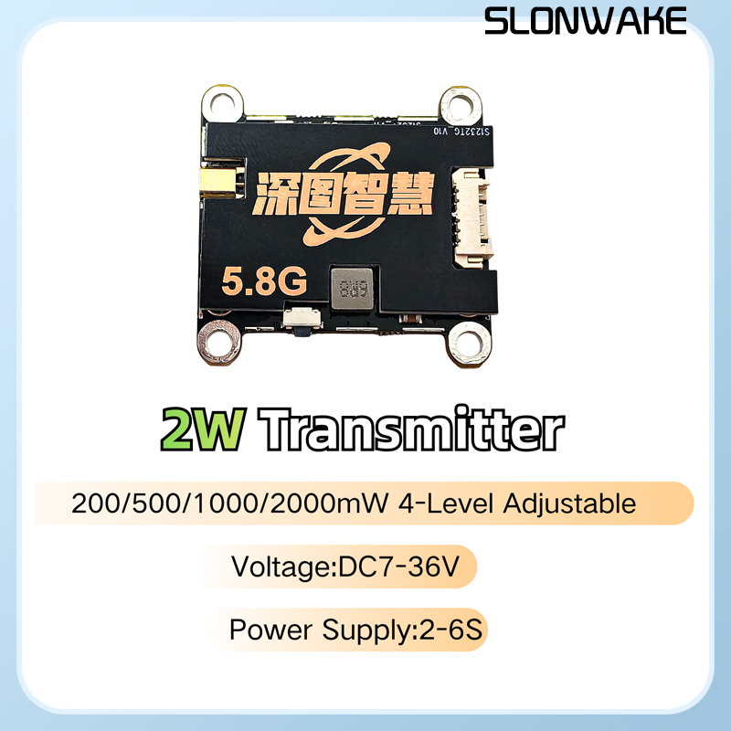 Transmissor VTX SLONWAKE 5.8G  - Fpv Camera avaliação e preço