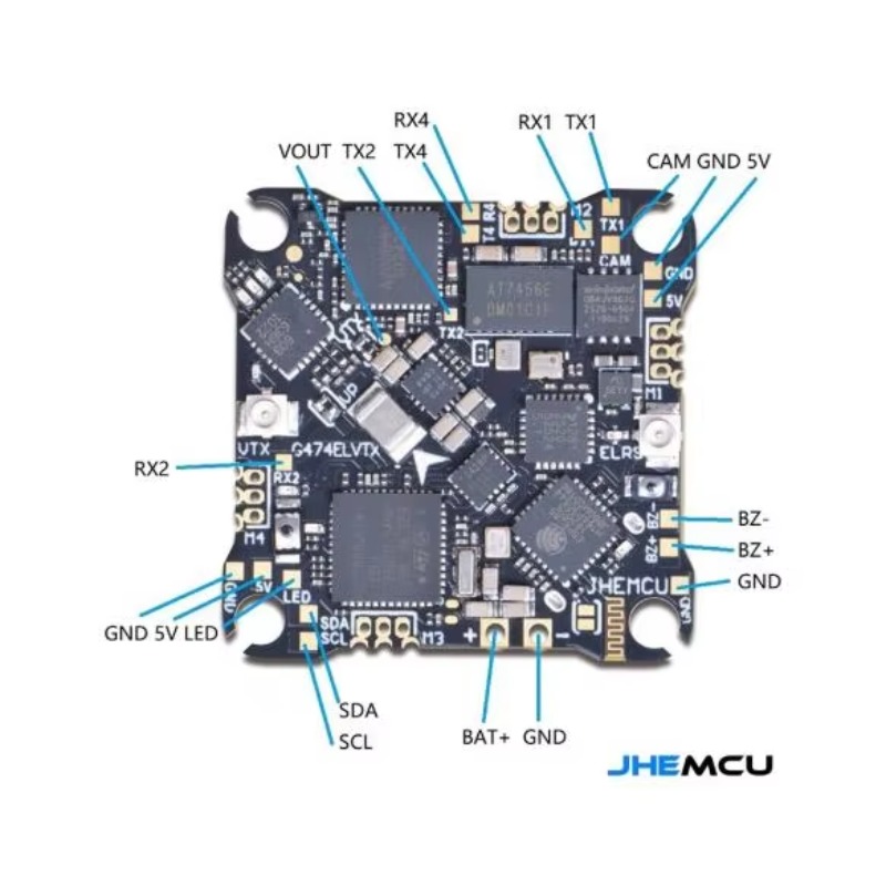 Controlador de Voo VoltSJHEMCU - Betaflight Fc avaliação e preço