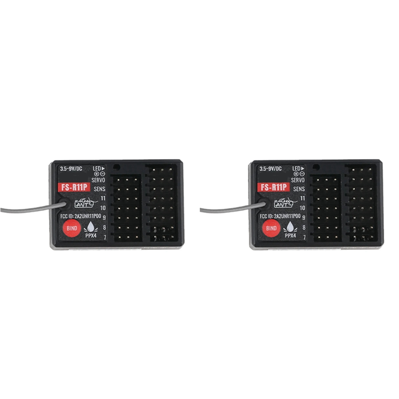Receptor 2X FS-R11P para contr - Flysky Transmitter avaliação e preço