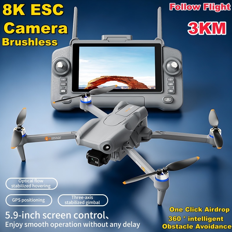 Drone com Tela Sensível ao Toq - 4 In 1 Esc avaliação e preço