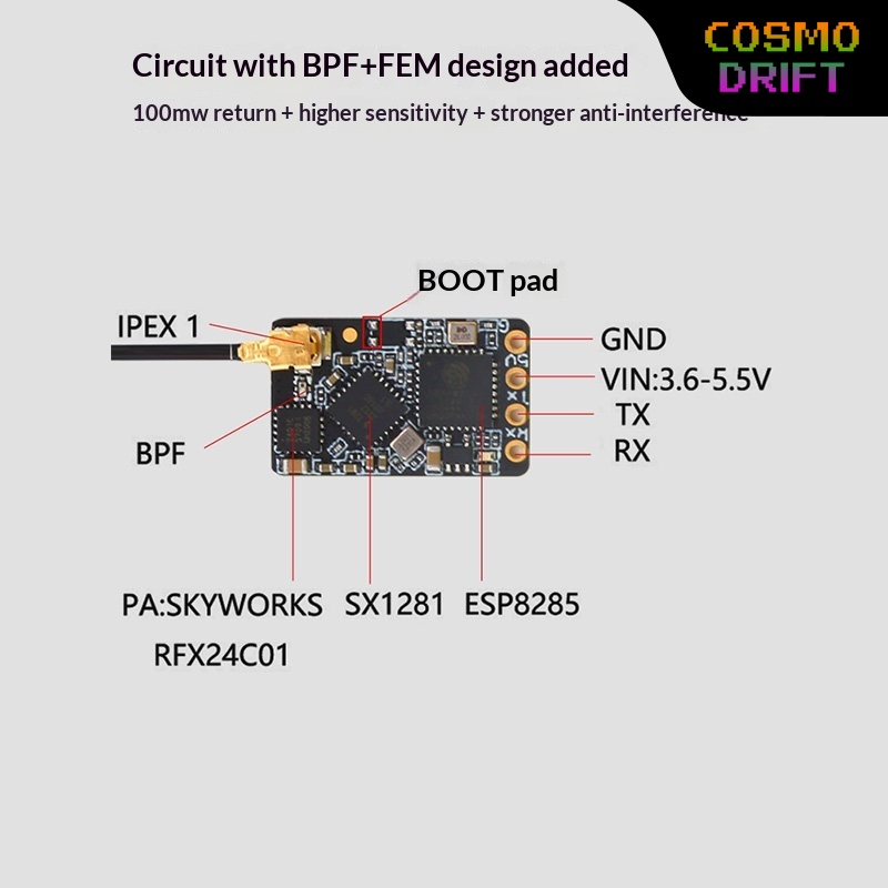 Receptor Hot BAYCK Expresslrs  - Mini Drone avaliação e preço