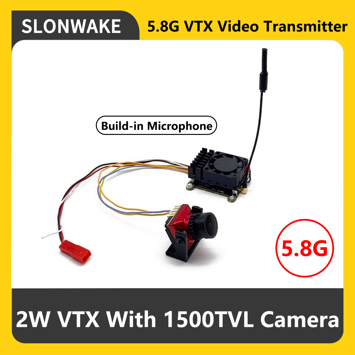 Transmissor FPV VTX SLONWAKE 5 - Fpv Camera avaliação e preço