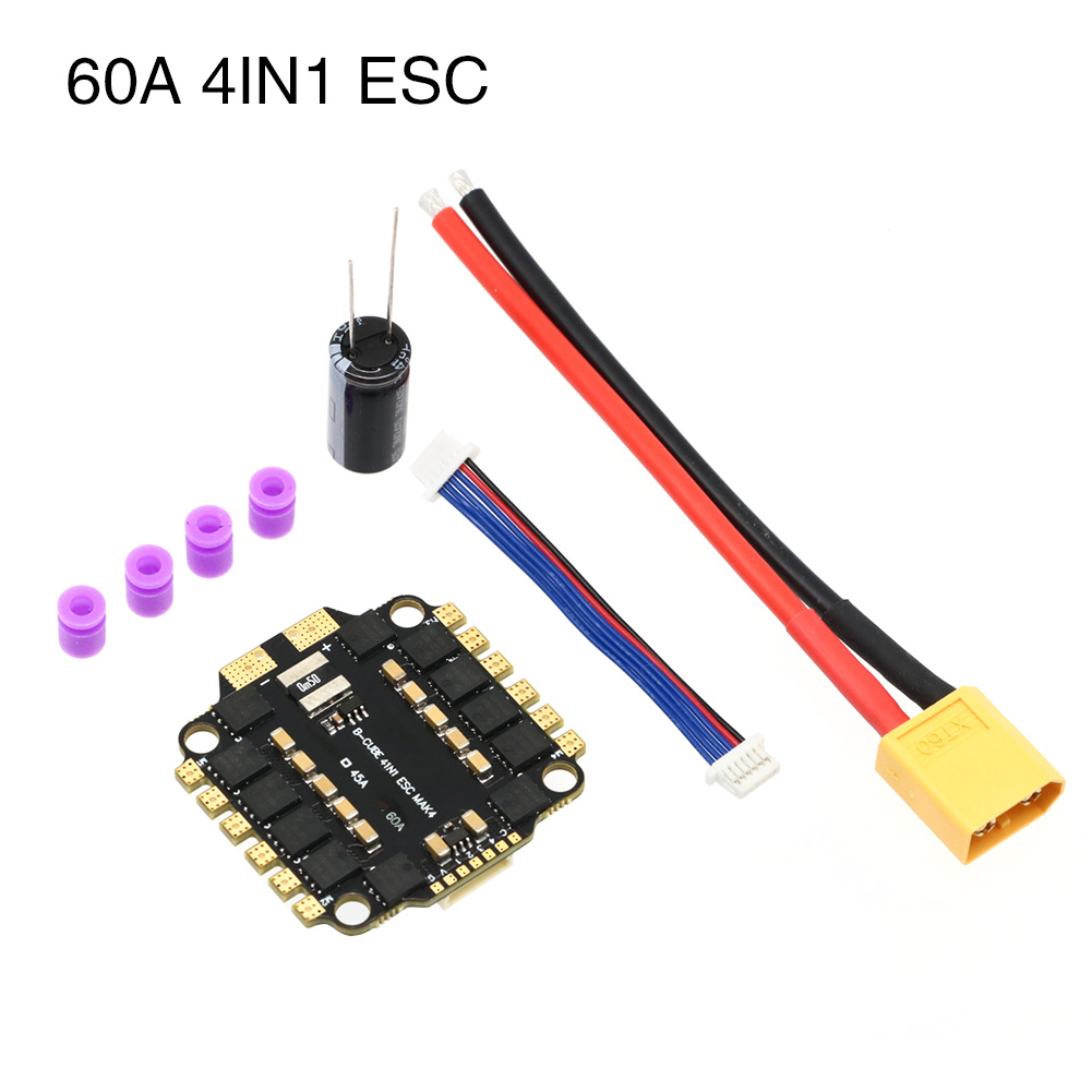 UAngel 4IN1 45A 60A ESC BLHELI - 4 In 1 Esc avaliação e preço