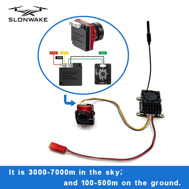 Transmissor FPV Sem Fio de Lon - Fpv Camera avaliação e preço
