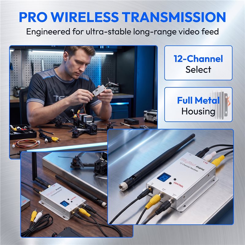 AS96 – Transmissor e receptor  - Rc Transmitter avaliação e preço