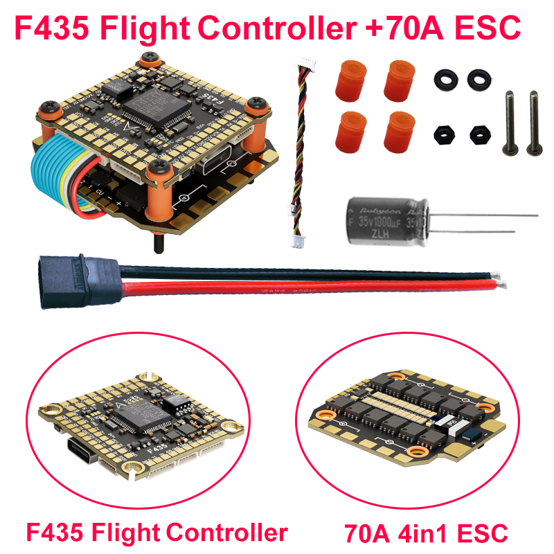 Controlador de Voo DAKEFPV F43 - Betaflight Fc avaliação e preço