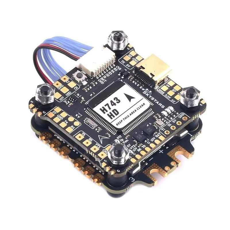 SKYSTARS H743: conjunto de con - 4 In 1 Esc avaliação e preço