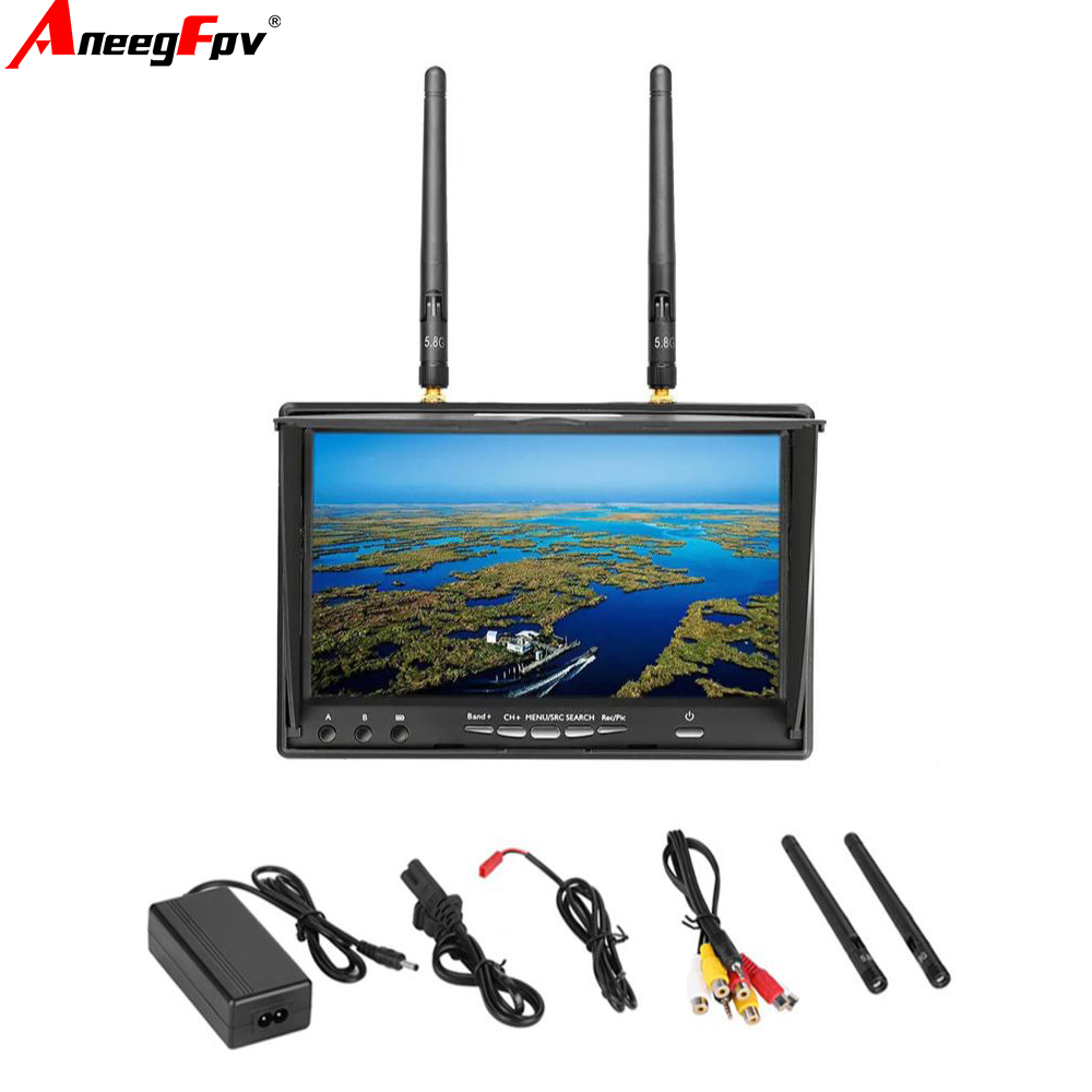 LCD5802D LCD5802S 7 Polegada 5 - Fpv Goggles avaliação e preço