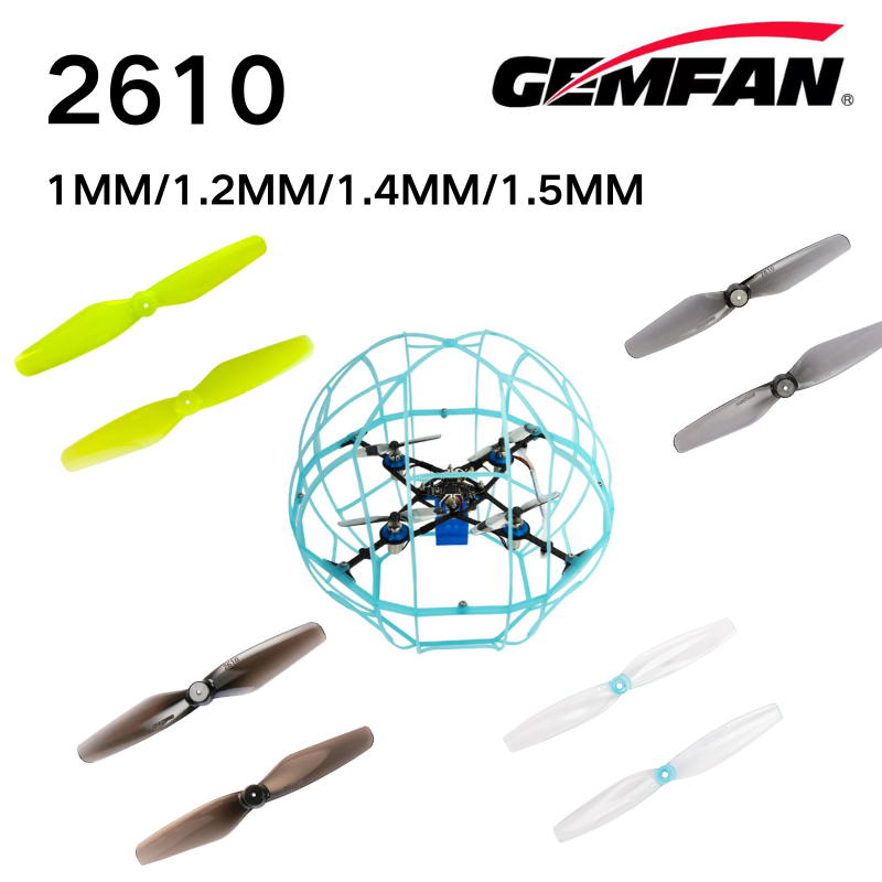 Hélices Gemfan 2610 de 2,6 pol - Drone Propeller avaliação e preço
