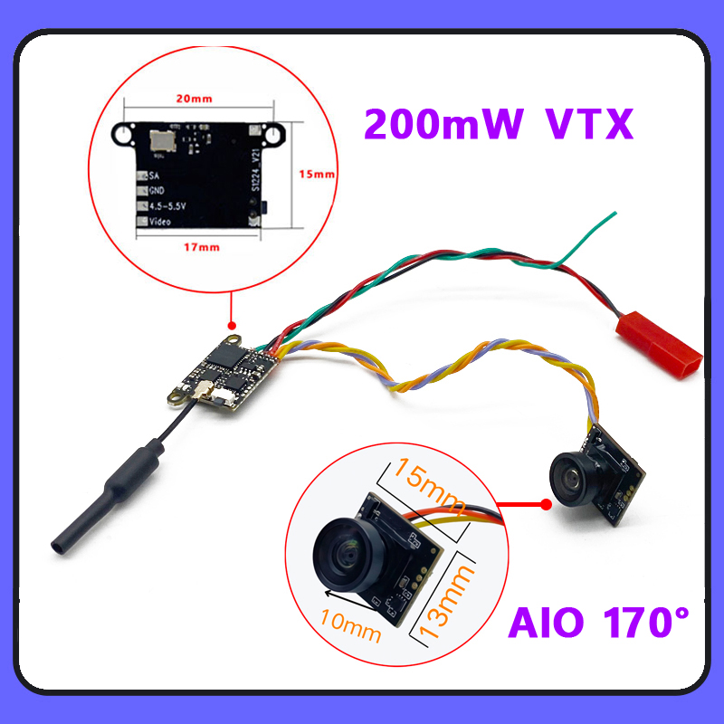 SLONWAKE 5.8G 1200TVL FPV Câme - Fpv Camera avaliação e preço