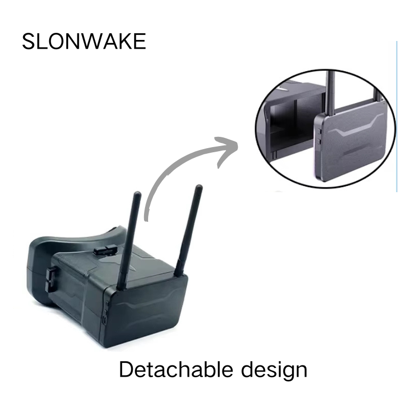 Óculos FPV 5.8G 4.3 Polegadas  - Fpv Goggles avaliação e preço