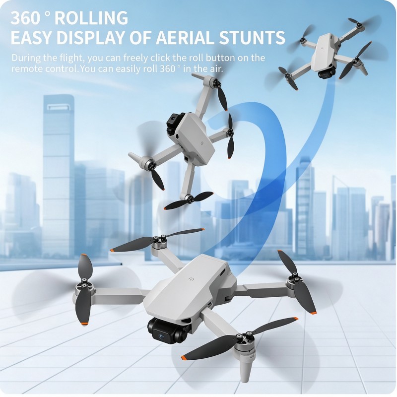 NOVO Mini Drone Aeri100 8K HD  - Propeller Guard avaliação e preço