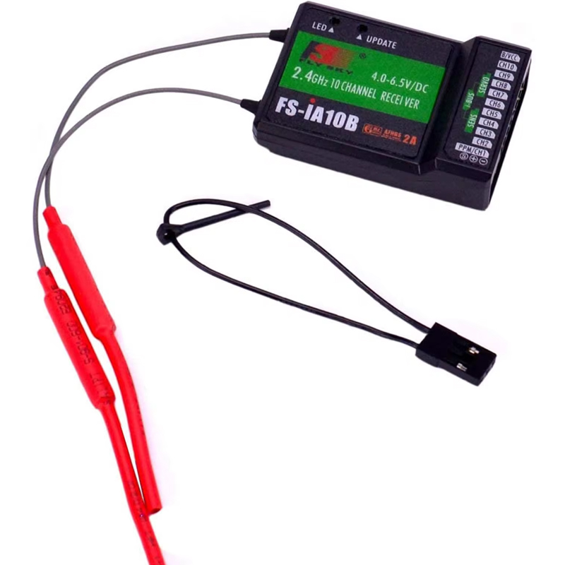 Receptor Flysky IA10B 2.4G de  - Flysky Transmitter avaliação e preço
