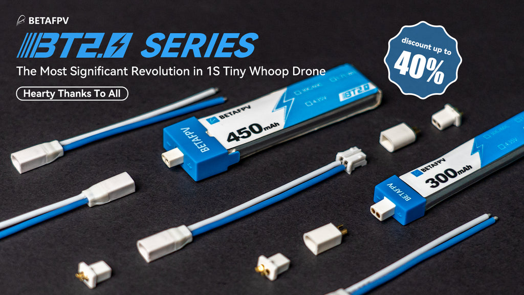 Cabo BETAFPV BT2.0 U 40mm 22AW - Betaflight Fc avaliação e preço